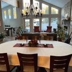 Round, Oval, Oblong Tablecloth, Top Of The Line, All Sizes