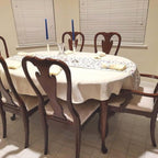 Round, Oval, Oblong Tablecloth, Top Of The Line, All Sizes